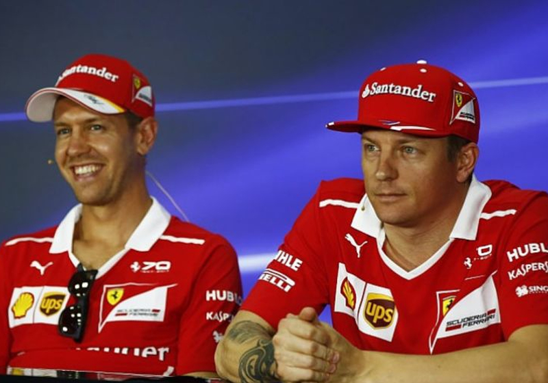 Vettel, Raikkonen not expecting Ferrari orders