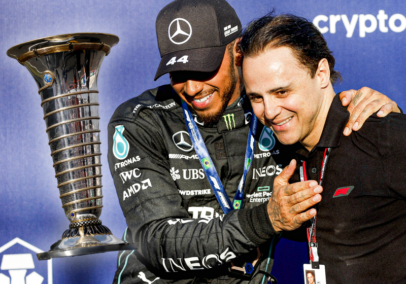 Massa, Hamilton, socials