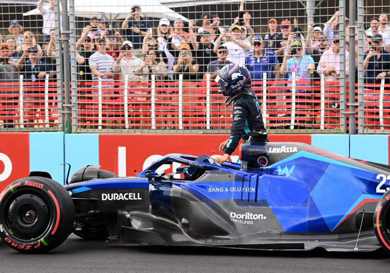 Williams quiso quitar toda la pintura de su coche para arreglar su problema de peso