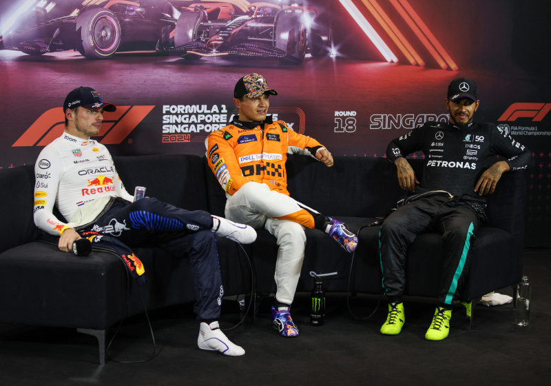 Parrilla de salida del Gran Premio de Singapur con castigos incluidos