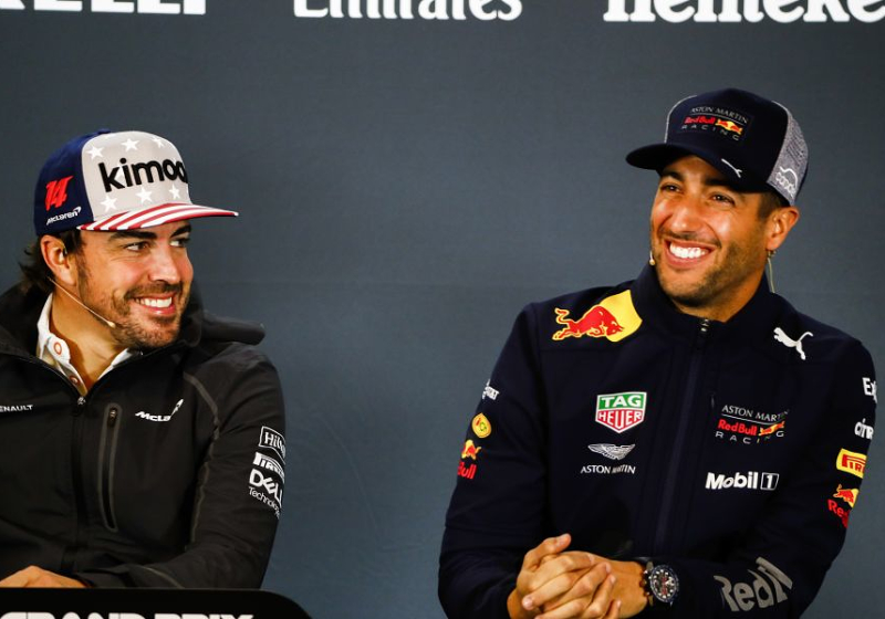 Ricciardo not "left on the side" by Alonso's Renault arrival