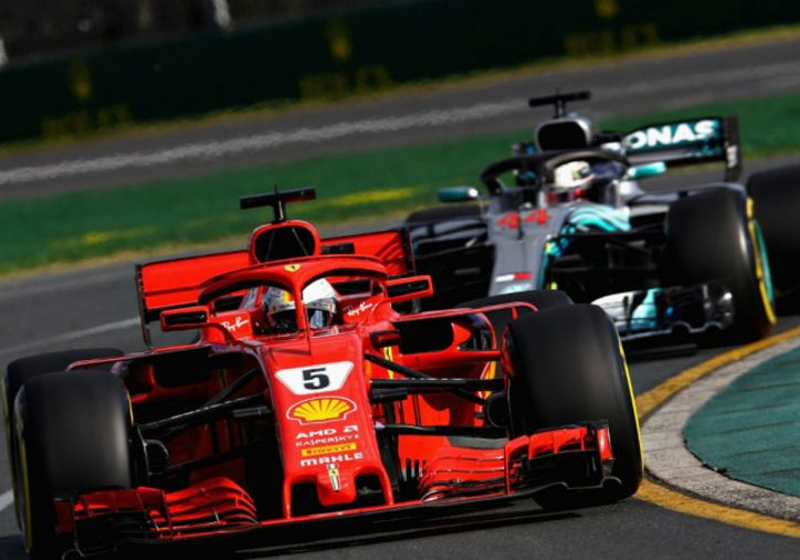 Hamilton locked in 'most intense battle' with Vettel, Ferrari