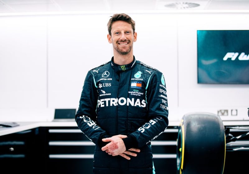 Mercedes "committed" to Grosjean test