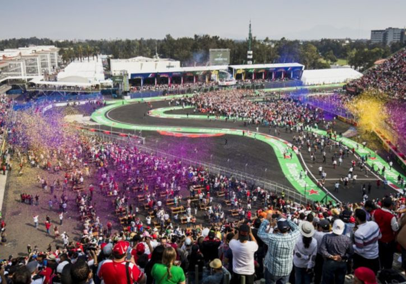 Dit is de startopstelling voor de Grand Prix van Mexico