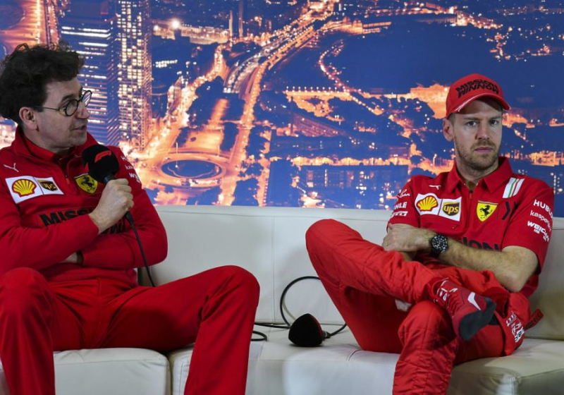 Binotto revela "la tarea más difícil" en Ferrari