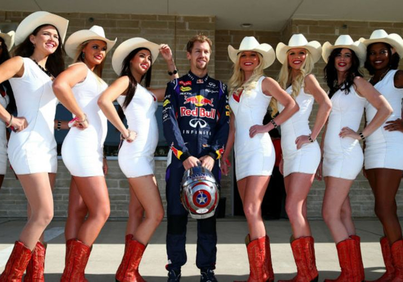 Vettel 'sad' to see F1 without grid girls