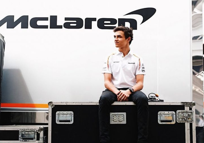 'I opened my Haribo, then I got a McLaren seat' - Norris recounts 2019 hire