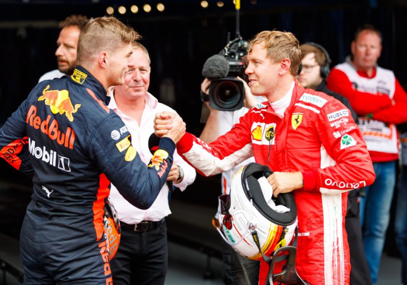 Vettel: 'Verstappen niet beter dan Gasly in Australië'