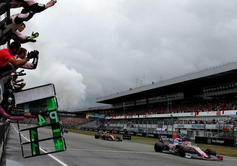 Stroll's epic German GP gamble raises £11,000 for charity