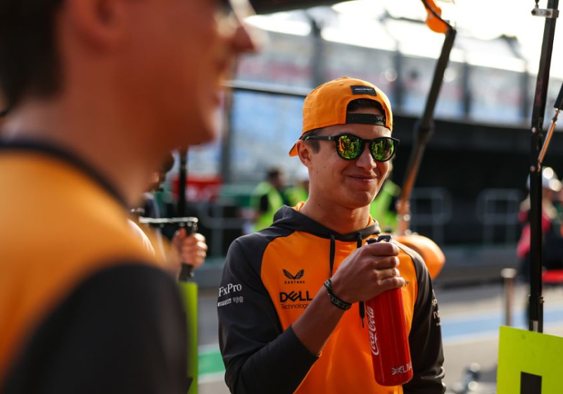 Norris positive McLaren has made "small step forward"