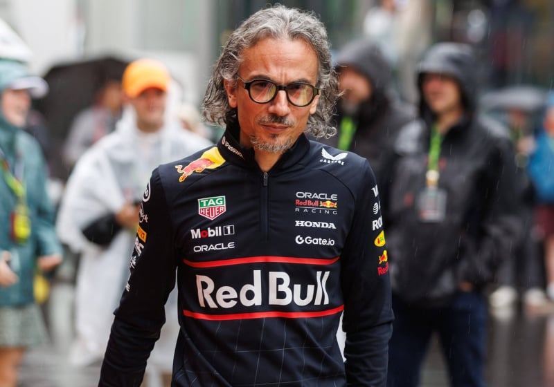 Laurent Mekies, Red Bull, Belgium, 2025