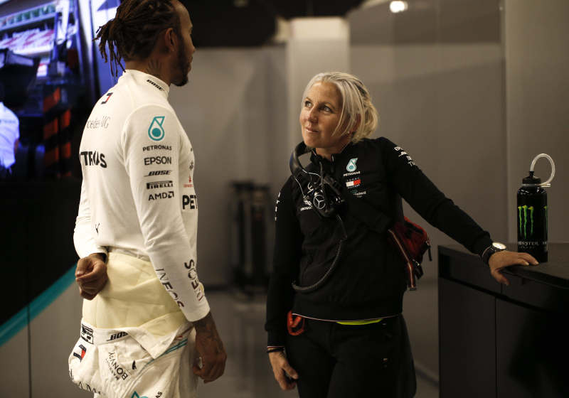 Hamilton favorite spotted at FERRARI after reversing split