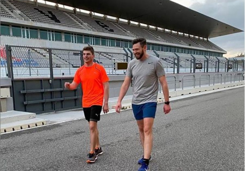 Verstappen slaat handen ineen met nieuwe personal trainer