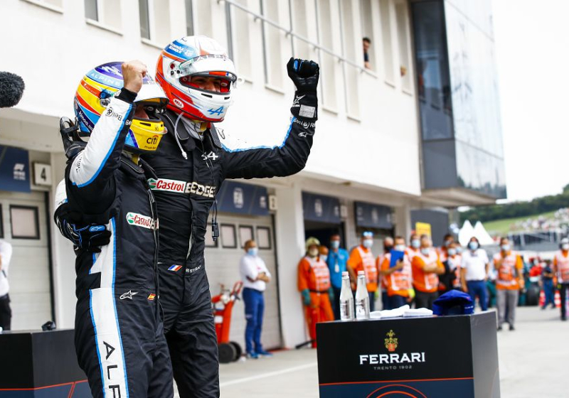 Ocon: Fernando Alonso entra en el auto y quiere ganarle a todos