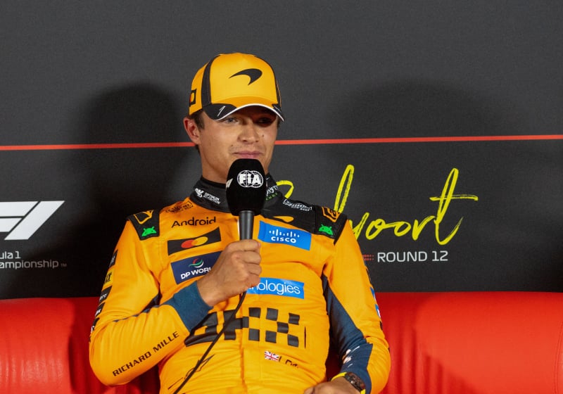 Norris grapt over pole position: "Ik heb gewoon de grootste ballen"