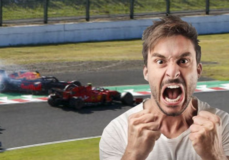Onderzoek wijst uit: 1 op 5 mannen chagrijnig na uitvalbeurt Verstappen