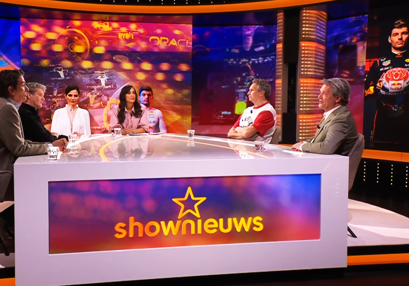 Shownieuws blundert tijdens item over Verstappen en Piquet: "Zijn nog steeds getrouwd"