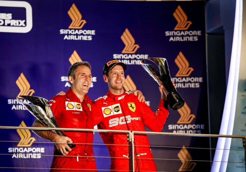 F1 legend Sebastian Vettel to make emotional Ferrari return at Monza