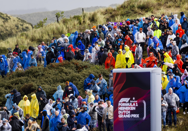 Fans in Zandvoort