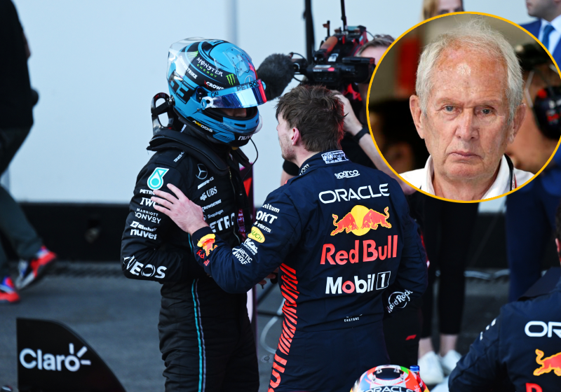 Marko velt oordeel over actie Russell bij Verstappen: "Buitensporig harde manoeuvre"