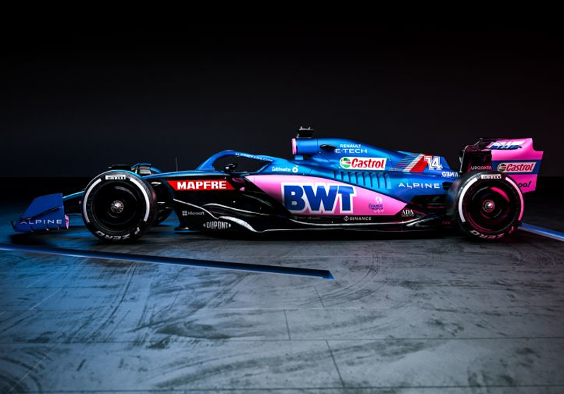 In beeld: Alpine lanceert de livery van de A522 voor 2022