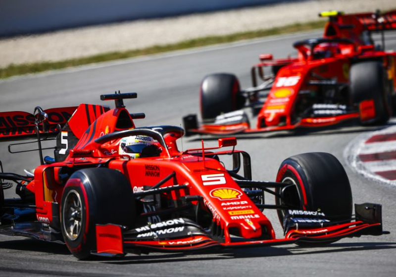 Sebastian Vettel: 'Goed dat Leclerc en ik aan elkaar gewaagd zijn'