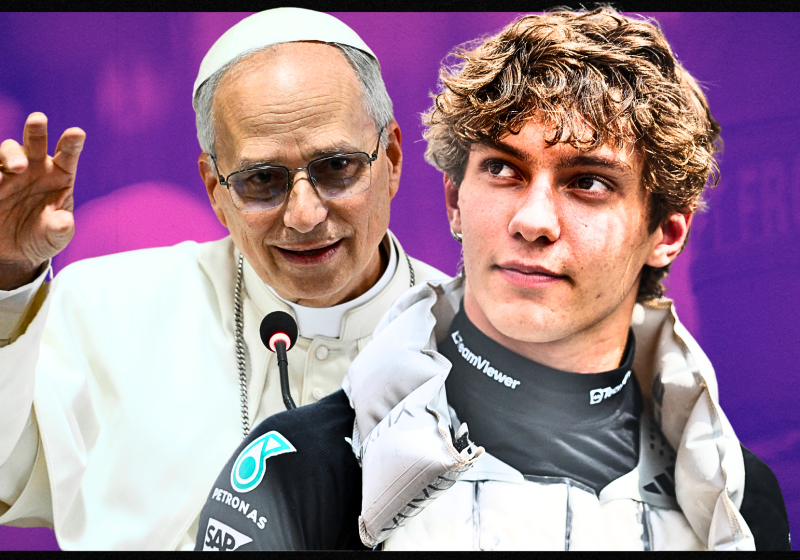 Il nuovo Papa offre un risultato profetico per Antonelli al GP di Imola.