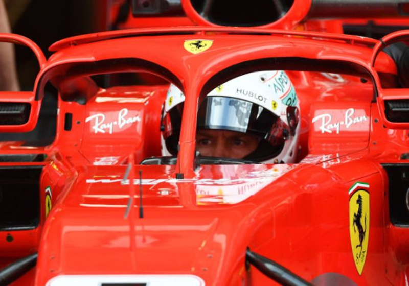 Vettel crasht tijdens Formule 1-festival in Milaan
