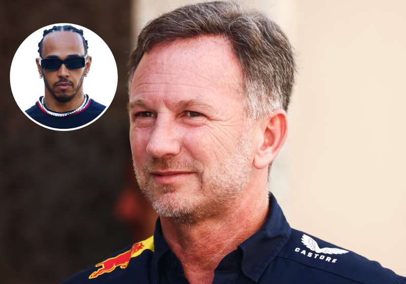 Horner ridicules Lewis Hamilton's shock Ferrari result