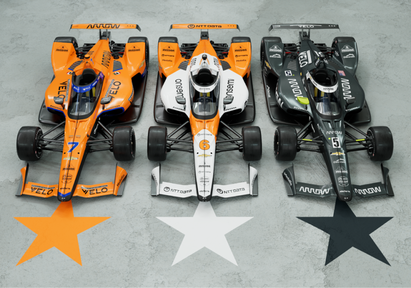 McLaren y Pato O'Ward muestran los diseños para la Indy 500