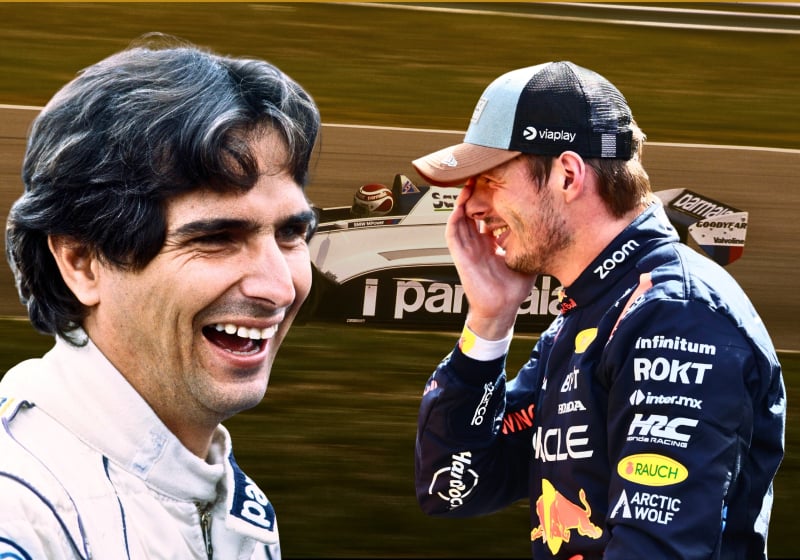 Piquet and Verstappen