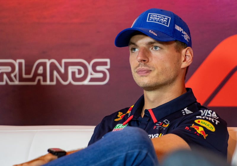 Max Verstappen in Zandvoort