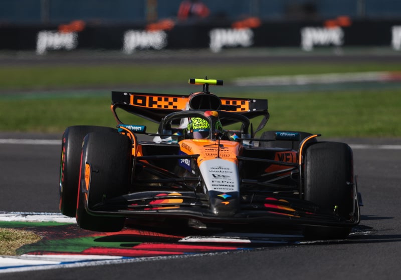 Norris, McLaren, Mexico