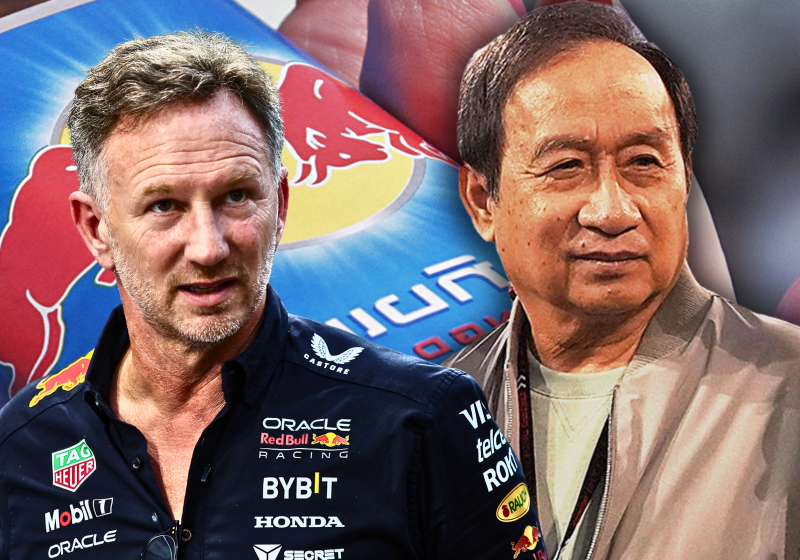 Horner and Yoovidhya at Red Bull