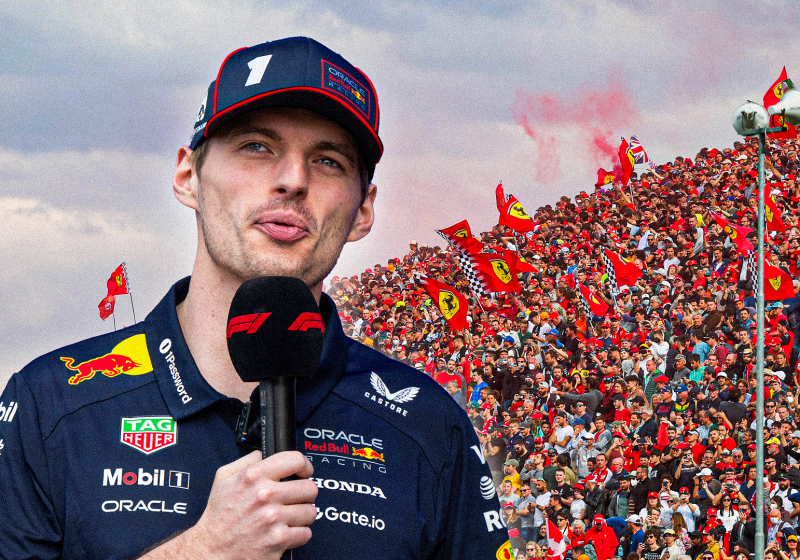 Verstappen, tifosi, socials