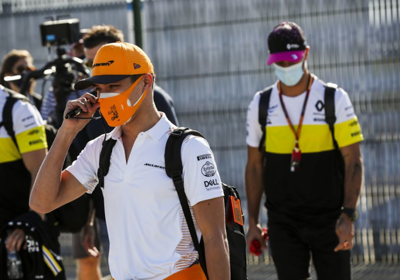 Norris: "Ricciardo is een ander soort coureur, maar niet tienden sneller dan Sainz"