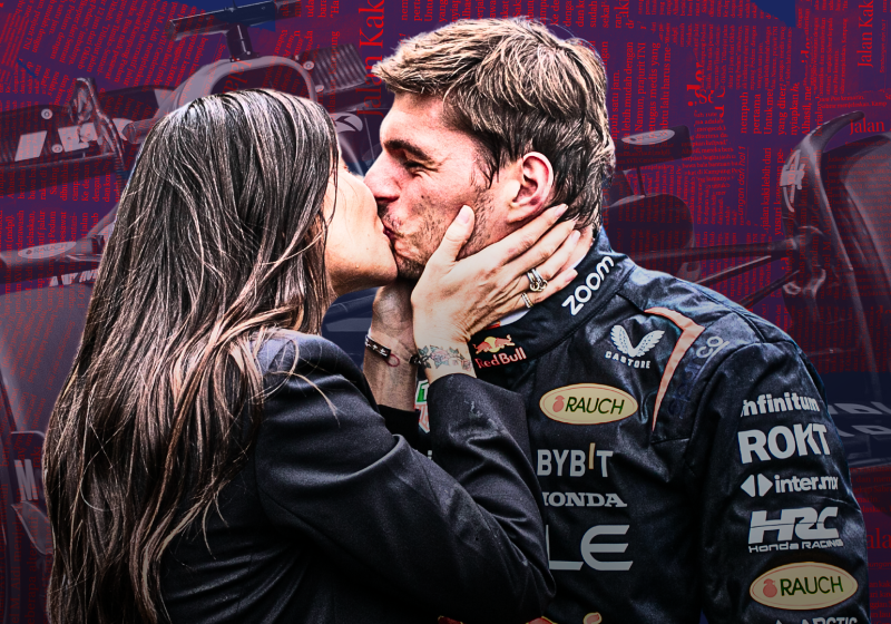 Kelly Piquet and Max Verstappen social photo