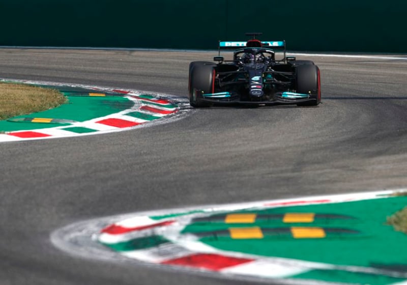 Tweede vrije training Grand Prix Italië: Mercedes blijft oppermachtig