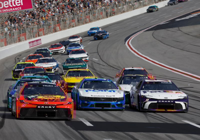 An generic image of a NASCAR Cup Series race in Atlanta