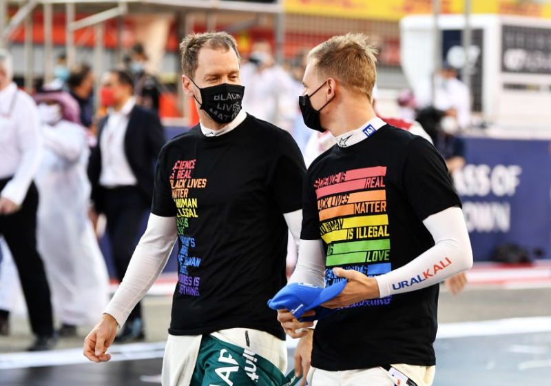 Vettel pide a los medios que dejen "en paz" a Mick Schumacher