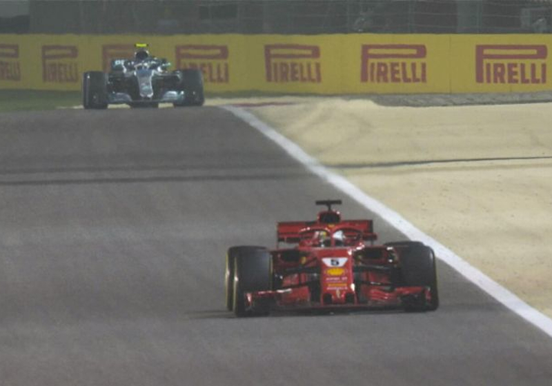 Vettel hangs on, Red Bull melt down and Kimi's costly stop - Bahrain Grand Prix in pictures