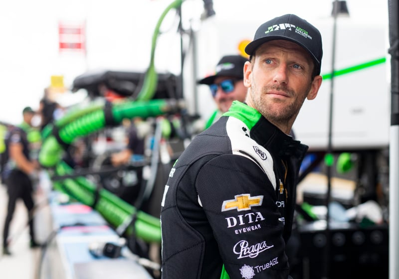 IndyCar and former F1 driver Romain Grosjean