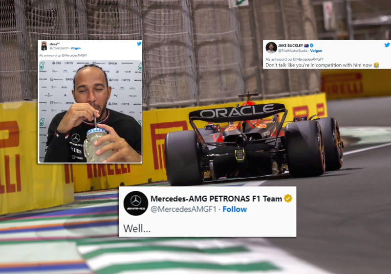 Mercedes steekt de draak met uitvalbeurt Verstappen en zorgt voor storm aan reacties