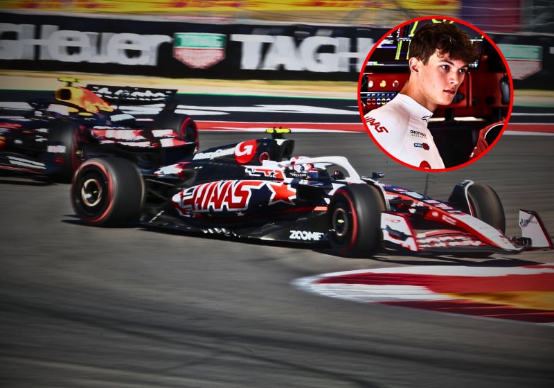 Bearman spins in battle with Tsunoda
