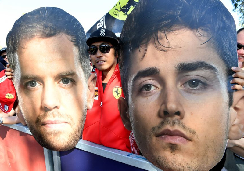 Ferrari duo Vettel and Leclerc at odds over two-day weekend