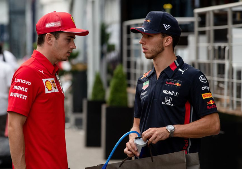 Leclerc: 'Gasly bij Ferrari zou geweldig zijn'