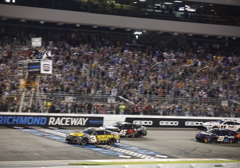 NASCAR Cup Series racing at Richmond in 2024