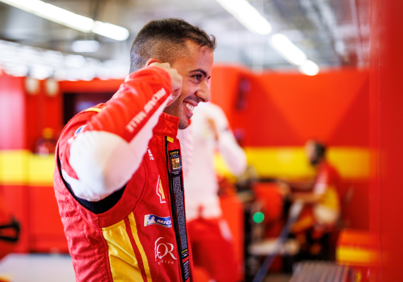 Fuoco during the Lone Star Le Mans