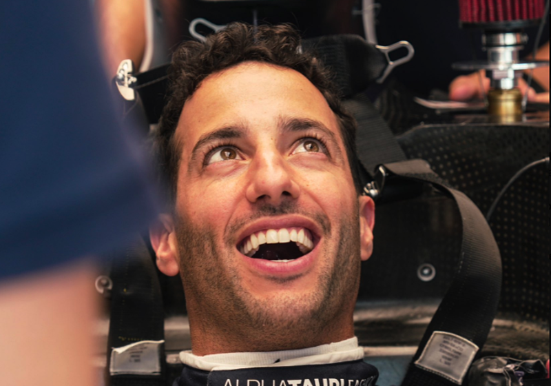 F1 superstar Ricciardo pictured with ‘new team’