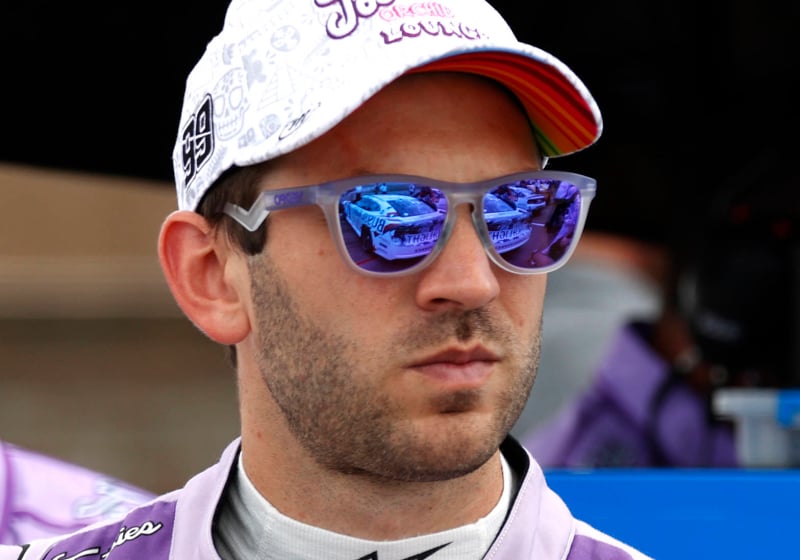 An image of NASCAR driver Daniel Suarez